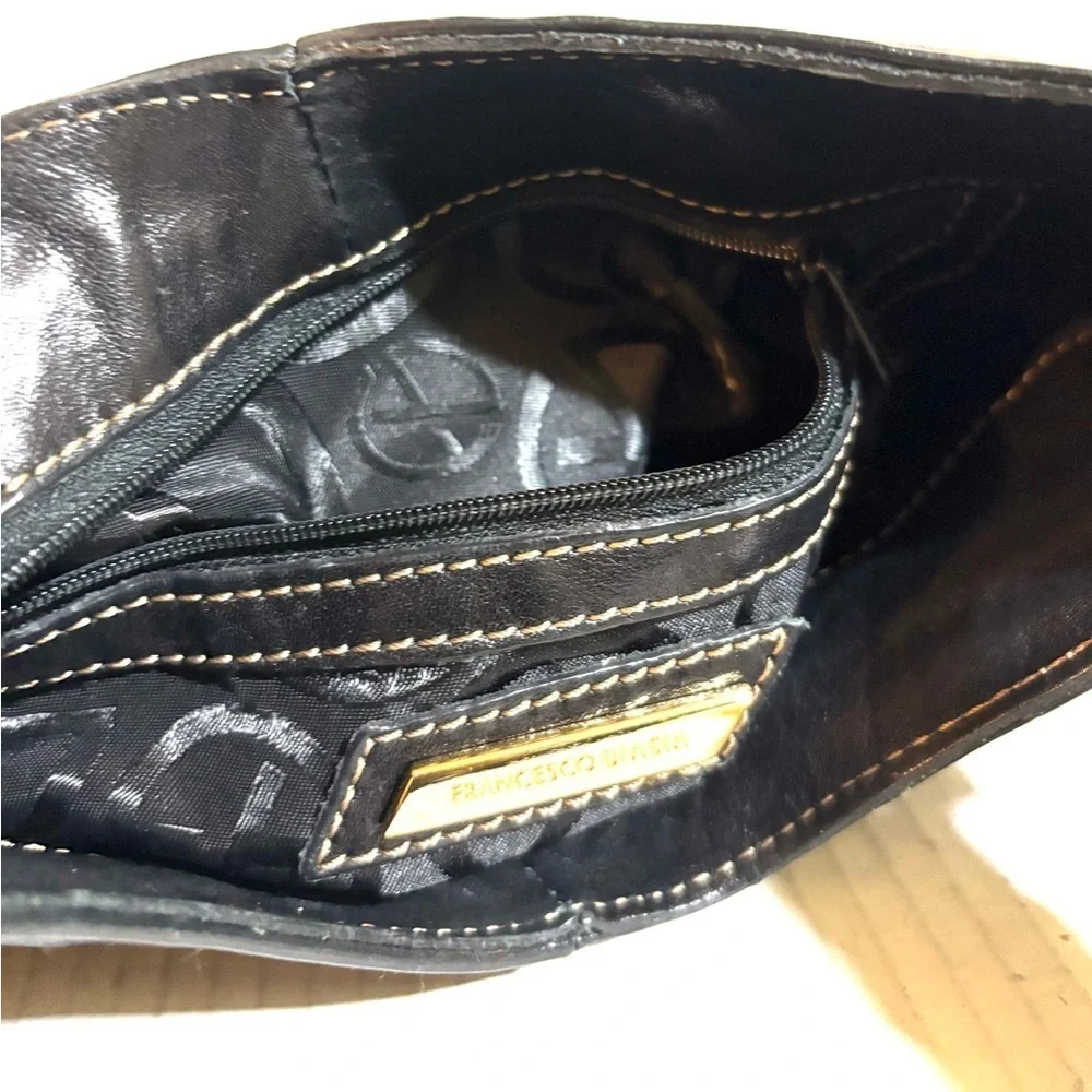 Black Leather Hobo Bag